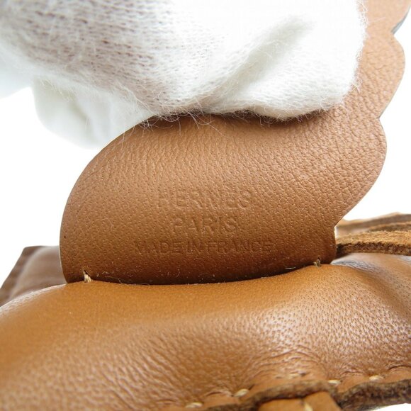 HERMES Brown Bag Charm - Picture 6 of 6